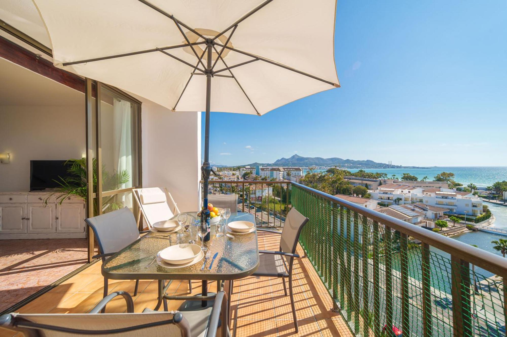 Apartment The Shell Ii, Beach Views And Pool Alcúdia Exterior foto